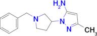 1-(1-Benzylpyrrolidin-3-yl)-3-methyl-1h-pyrazol-5-amine