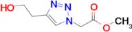 Methyl 2-[4-(2-hydroxyethyl)-1h-1,2,3-triazol-1-yl]acetate