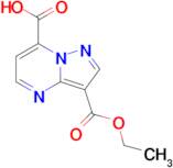 3-(Ethoxycarbonyl)pyrazolo[1,5-a]pyrimidine-7-carboxylic acid