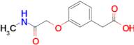 2-{3-[(methylcarbamoyl)methoxy]phenyl}acetic acid