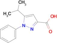 1-Phenyl-5-(propan-2-yl)-1h-pyrazole-3-carboxylic acid