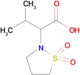 2-(1,1-Dioxo-1,2-thiazolidin-2-yl)-3-methylbutanoic acid