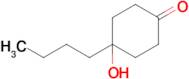 4-Butyl-4-hydroxycyclohexan-1-one