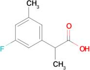 2-(3-fluoro-5-methylphenyl)propanoic acid