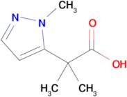 2-Methyl-2-(1-methyl-1h-pyrazol-5-yl)propanoic acid