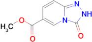 Methyl 3-oxo-2h,3h-[1,2,4]triazolo[4,3-a]pyridine-6-carboxylate
