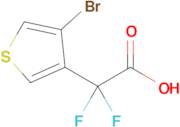 2-(4-bromothiophen-3-yl)-2,2-difluoroacetic acid