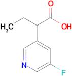 2-(5-Fluoropyridin-3-yl)butanoic acid