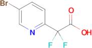 2-(5-bromopyridin-2-yl)-2,2-difluoroacetic acid