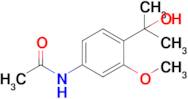 n-[4-(2-hydroxypropan-2-yl)-3-methoxyphenyl]acetamide