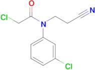 2-Chloro-n-(3-chlorophenyl)-n-(2-cyanoethyl)acetamide