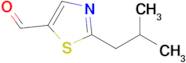 2-(2-Methylpropyl)-1,3-thiazole-5-carbaldehyde