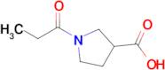 1-Propanoylpyrrolidine-3-carboxylic acid