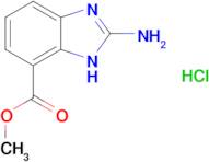 methyl 2-amino-1H-1,3-benzodiazole-7-carboxylate hydrochloride