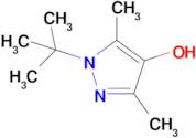 1-tert-Butyl-3,5-dimethyl-1h-pyrazol-4-ol