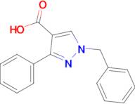 1-Benzyl-3-phenyl-1h-pyrazole-4-carboxylic acid