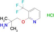 2-(2-Amino-2-methylpropoxy)-3-(trifluoromethyl)pyridine hydrochloride