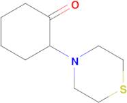 2-(Thiomorpholin-4-yl)cyclohexan-1-one