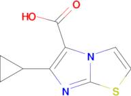 6-Cyclopropylimidazo[2,1-b][1,3]thiazole-5-carboxylic acid