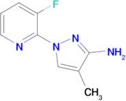 1-(3-Fluoropyridin-2-yl)-4-methyl-1h-pyrazol-3-amine