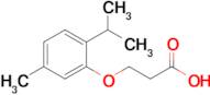 3-[5-methyl-2-(propan-2-yl)phenoxy]propanoic acid