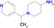 1-[1-(pyridin-4-yl)ethyl]piperidin-4-amine