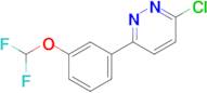 3-Chloro-6-[3-(difluoromethoxy)phenyl]pyridazine