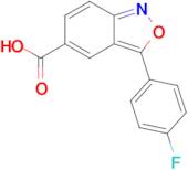 3-(4-Fluorophenyl)-2,1-benzoxazole-5-carboxylic acid