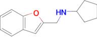 n-(1-Benzofuran-2-ylmethyl)cyclopentanamine