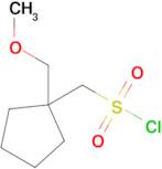 [1-(methoxymethyl)cyclopentyl]methanesulfonyl chloride