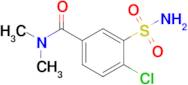 4-Chloro-n,n-dimethyl-3-sulfamoylbenzamide