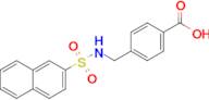 4-(Naphthalene-2-sulfonamidomethyl)benzoic acid