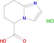 5h,6h,7h,8h-Imidazo[1,2-a]pyridine-5-carboxylic acid hydrochloride