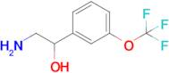 2-Amino-1-[3-(trifluoromethoxy)phenyl]ethan-1-ol