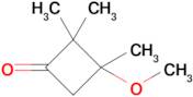 3-Methoxy-2,2,3-trimethylcyclobutan-1-one