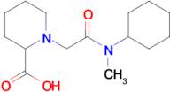 1-{[cyclohexyl(methyl)carbamoyl]methyl}piperidine-2-carboxylic acid