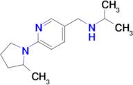 {[6-(2-methylpyrrolidin-1-yl)pyridin-3-yl]methyl}(propan-2-yl)amine