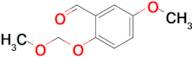 5-Methoxy-2-(methoxymethoxy)benzaldehyde