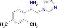 1-(2,4-Dimethylphenyl)-2-(1h-imidazol-1-yl)ethan-1-amine
