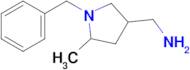 1-(1-Benzyl-5-methylpyrrolidin-3-yl)methanamine