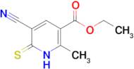 ethyl 5-cyano-2-methyl-6-sulfanylidene-1,6-dihydropyridine-3-carboxylate