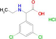 2-(3,5-Dichlorophenyl)-2-(ethylamino)acetic acid hydrochloride