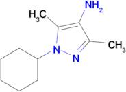 1-Cyclohexyl-3,5-dimethyl-1h-pyrazol-4-amine