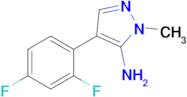 4-(2,4-Difluorophenyl)-1-methyl-1h-pyrazol-5-amine