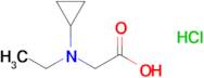 2-[cyclopropyl(ethyl)amino]acetic acid hydrochloride