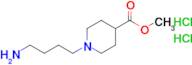 Methyl 1-(4-aminobutyl)piperidine-4-carboxylate dihydrochloride