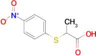 2-[(4-nitrophenyl)sulfanyl]propanoic acid