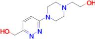 2-{4-[6-(hydroxymethyl)pyridazin-3-yl]piperazin-1-yl}ethan-1-ol