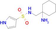 n-[(1-aminocyclohexyl)methyl]-1h-pyrrole-3-sulfonamide