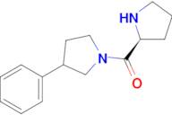 3-Phenyl-1-[(2s)-pyrrolidine-2-carbonyl]pyrrolidine